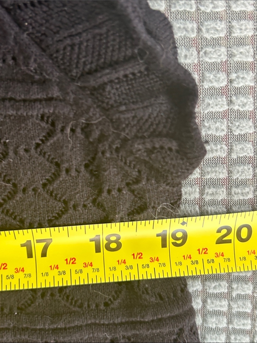 Knit Top with button back - Picture 6 of 8